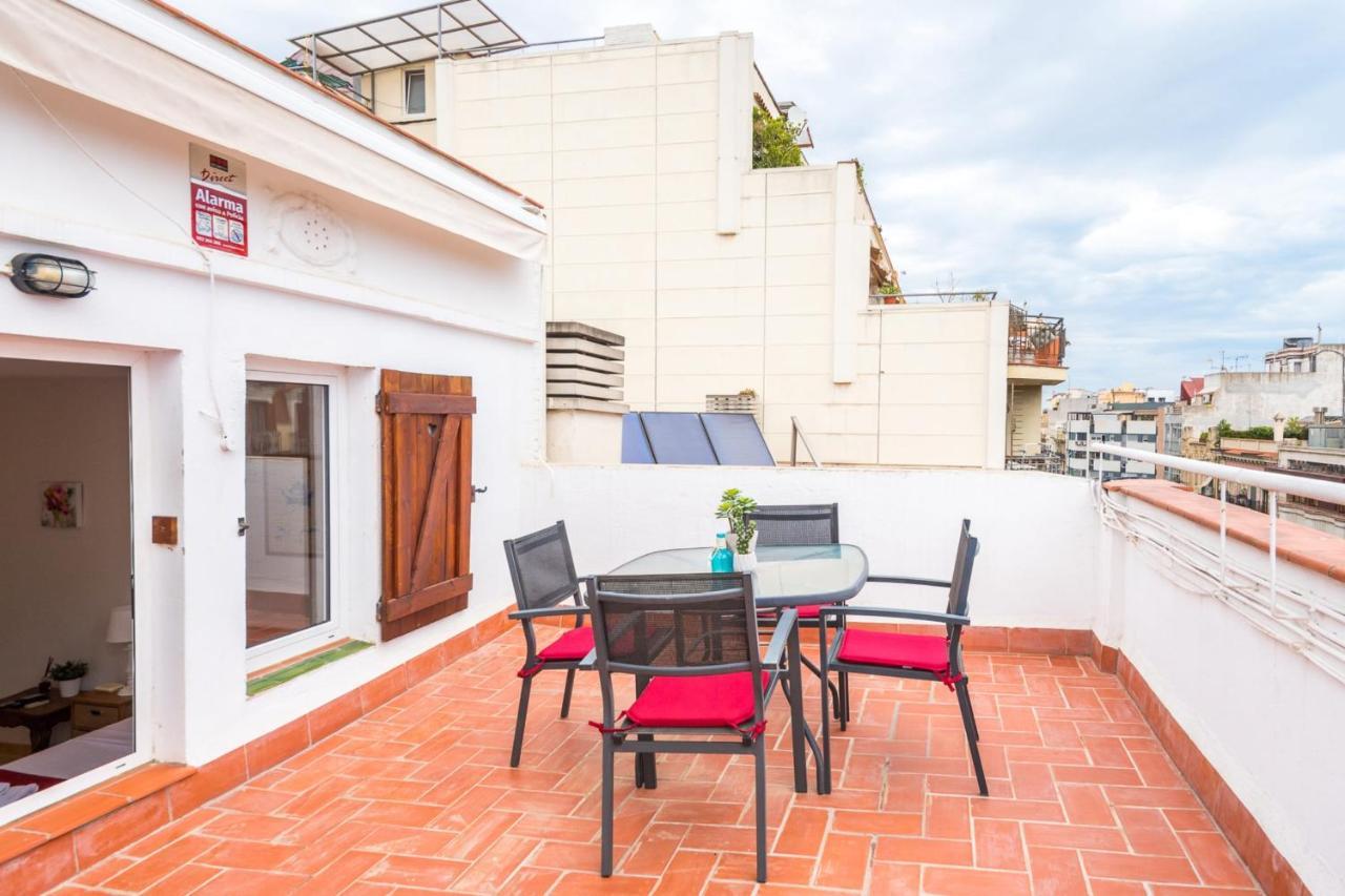 Cozy Studio With Amazing Terrace Near Plaza Espana Барселона Екстериор снимка